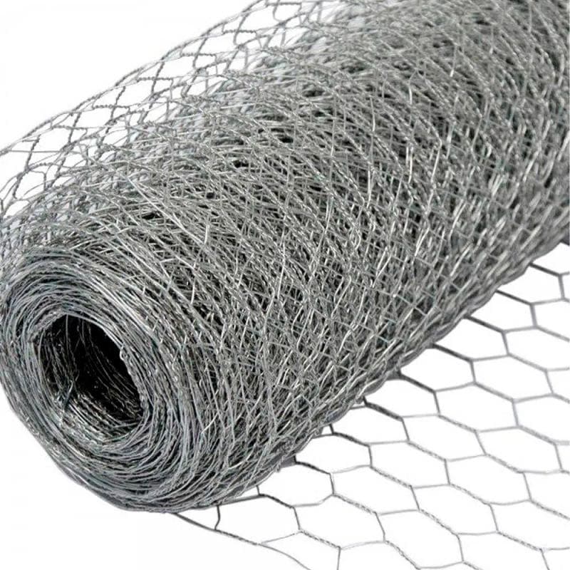 ArameTela Galinheiro Fio 23 Bwg X 1,5m Rolo De 50m Avicultura Horta