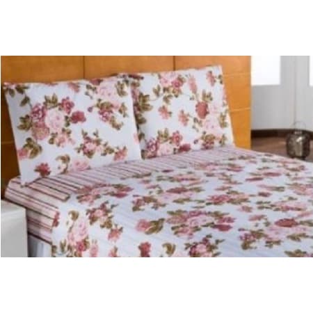 Kit 02 Fronha de Traveseiro Estampadas 70cm x 50cm Lisa e Estampada TOQUE MACIO - 170 Fios - Estampas Sortidas