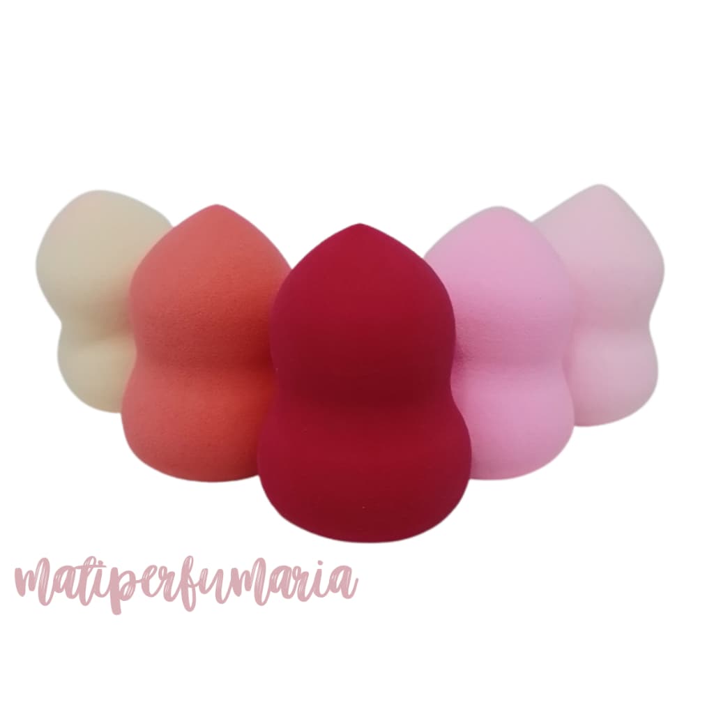 Kit 3 Esponja para Maquiagem Base e Corretivo cabelo