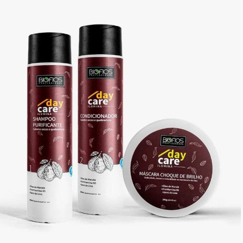 Kit Hidratação Day Care Capilar Biofios Profissional