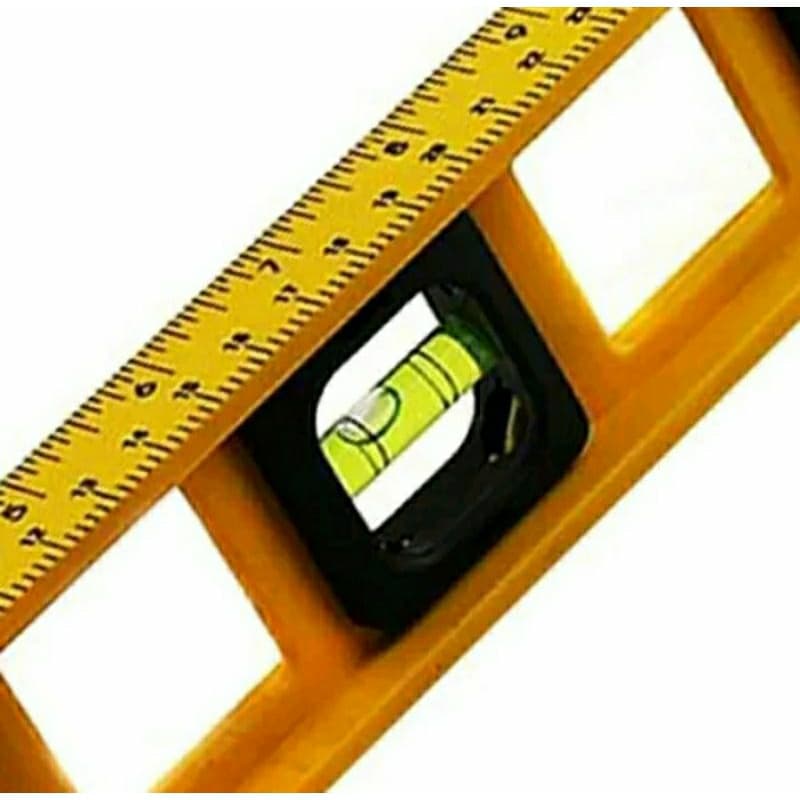 Nível régua plástico 3 bolhas 30cm 12 polegadas profissional