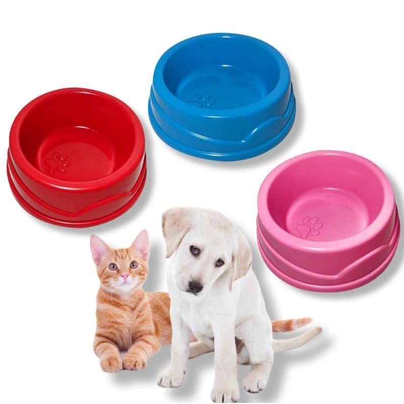 Comedouro Filhote Pote De Ração Para Cães e Gatos Pet