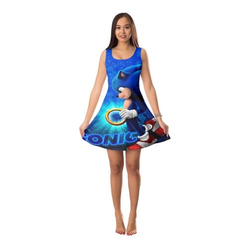 Vestido Sonic Regata