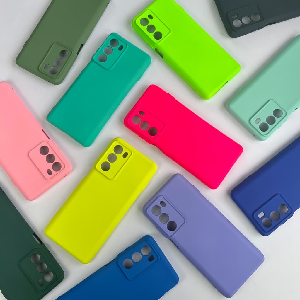 Capinha Case Silicone Aveludada Colorida Forrada Para Motorola Moto G200 (CF26)