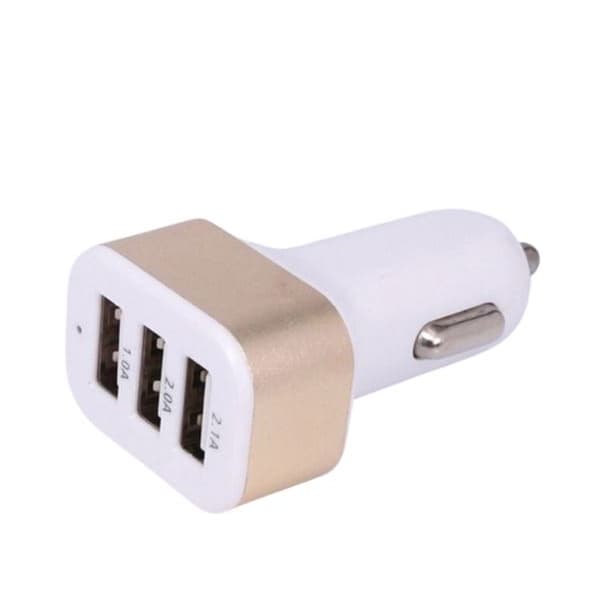 Carregador Veicular com 3 Portas USB