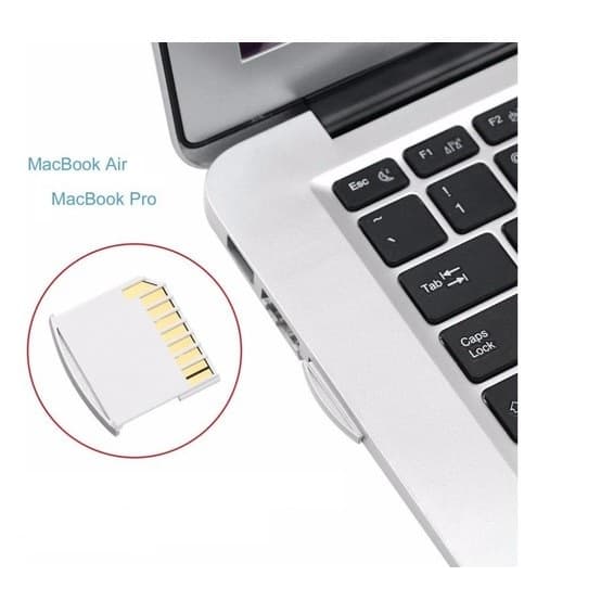 Adaptador Cartão Memória Micro Sd compatível com Macbook Pro Macbook Air