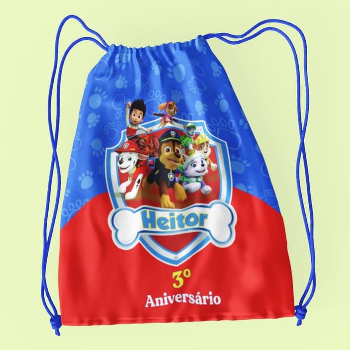 KIt C/10 Mini Mochila Saco 20x30 cm