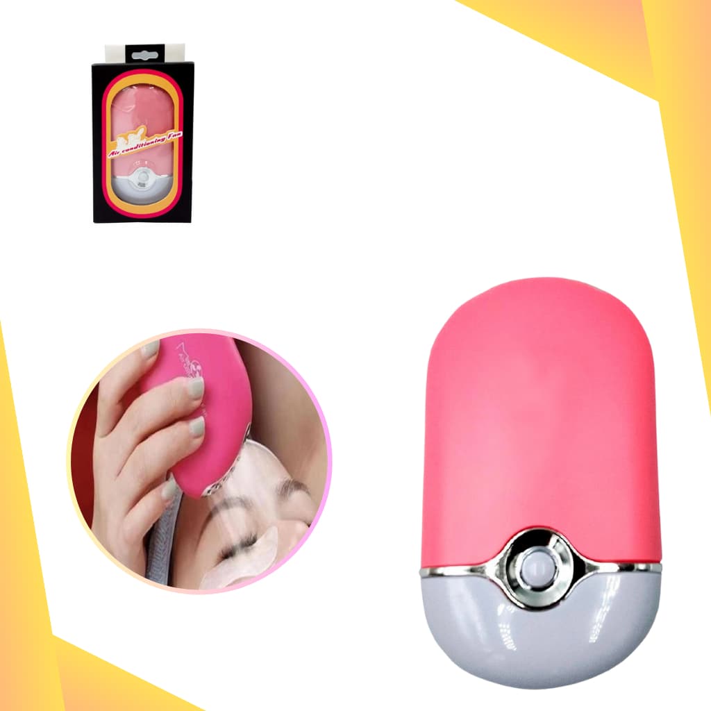 Mini Ventilador Para Secagem Da Cola De Cilios Portátil Lash Extensão Alongamento