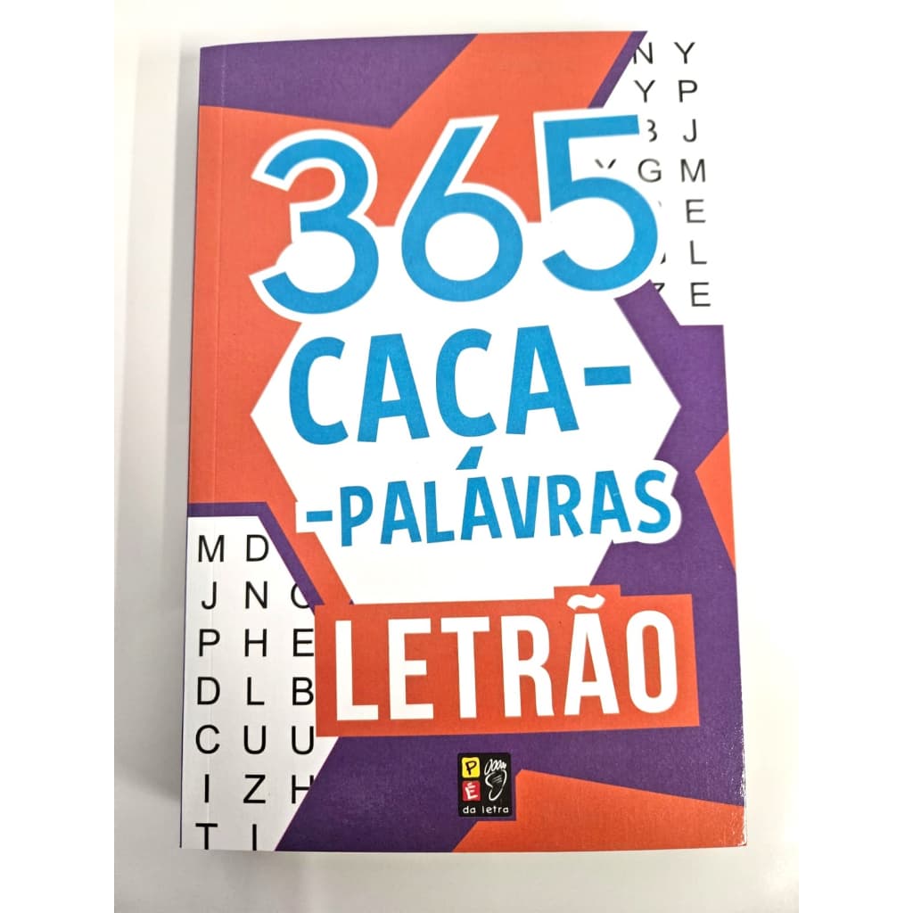 Caça Palavra letrão com 365 atividades.