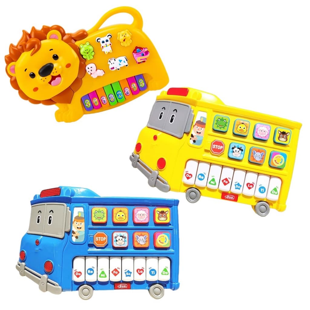 Teclado Piano Musical Bebê Brinquedo Infantil Interativo