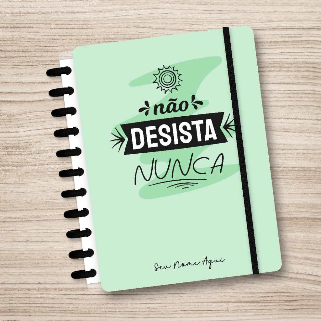 Caderno de Disco Inteligente Personalizado