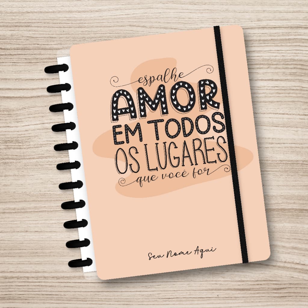 Caderno de Disco Inteligente Personalizado