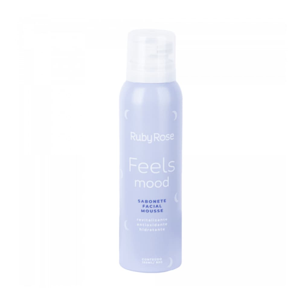 Sabonete Facial Ruby Rose Mousse Feels Mood 150ml