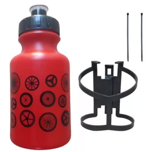 Garrafa 300ml Bicicleta Aro 12 14 16 Infantil Squeze Criança