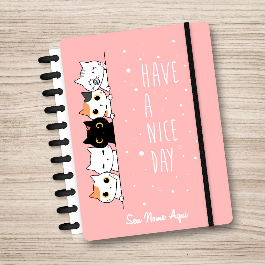 Caderno de Disco Inteligente Personalizado