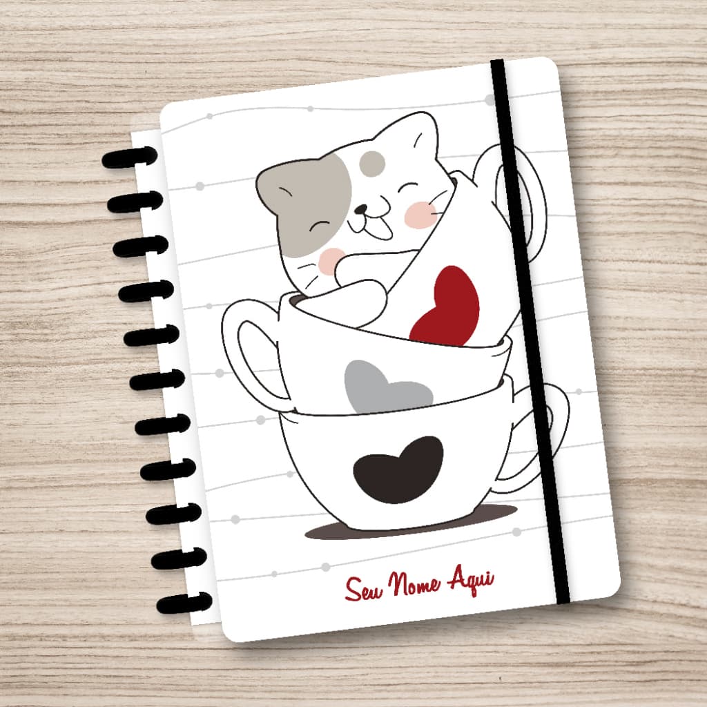 Caderno de Disco Inteligente Personalizado