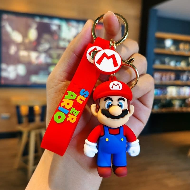 Chaveiro Super Mario e Vários Personagens Alta Qualidade Marvel