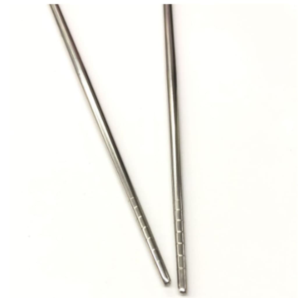Hashi Japonês Chinês Reutilizável Coreano Oriental De Aço Inox