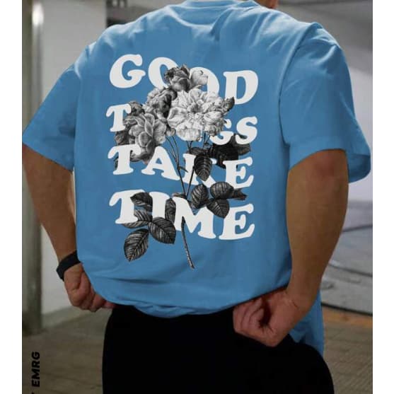 Camiseta Good Flores Moda de Rua Streetwear Novo!
