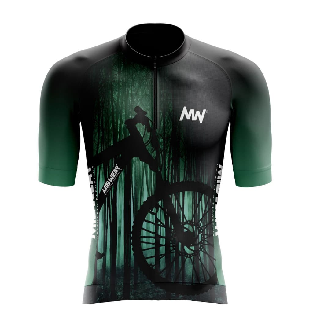 Camiseta Para Ciclista Bike Verde/CAMISA Proteção Uv50 MASCULINO/FEMININO E INFANTIL COD 162