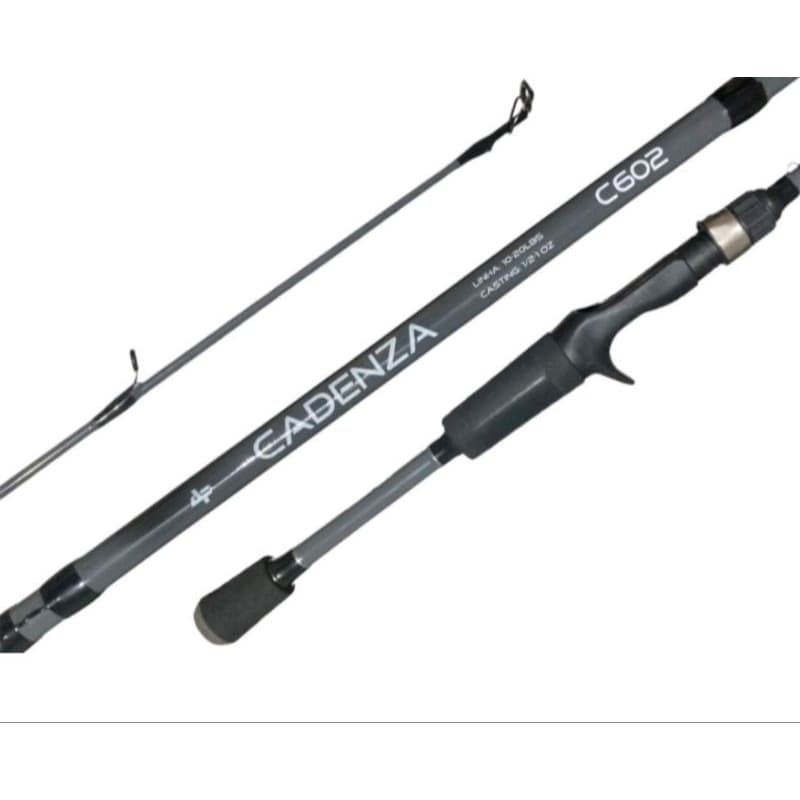 Vara Pesca CADENZA  carretilha 2 partes - Albatroz Fishing