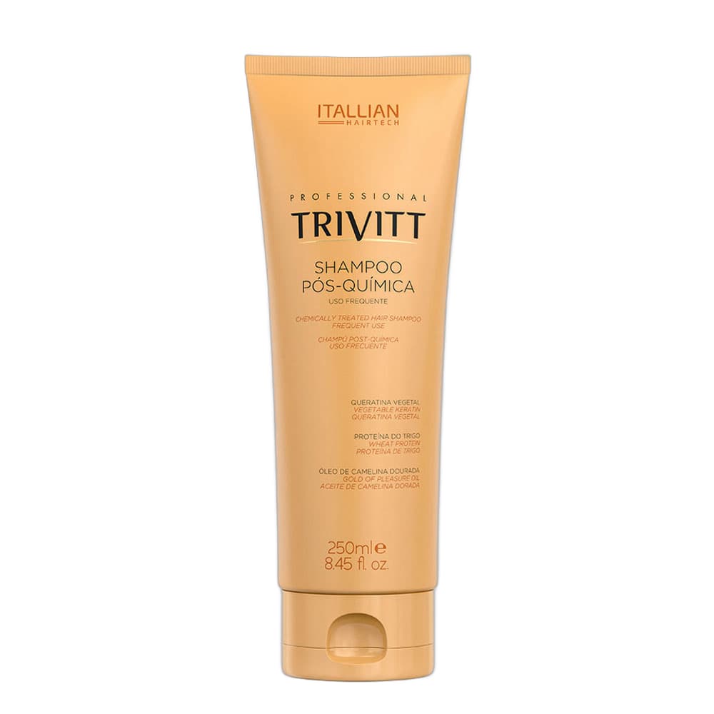 Shampoo 250ml Pós-Química Para Uso Frequente | Trivitt