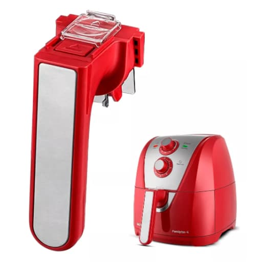 Cabo Puxador Red Vermelho  Original Air Fryer Mondial Afn-40 E Afn-50 ®