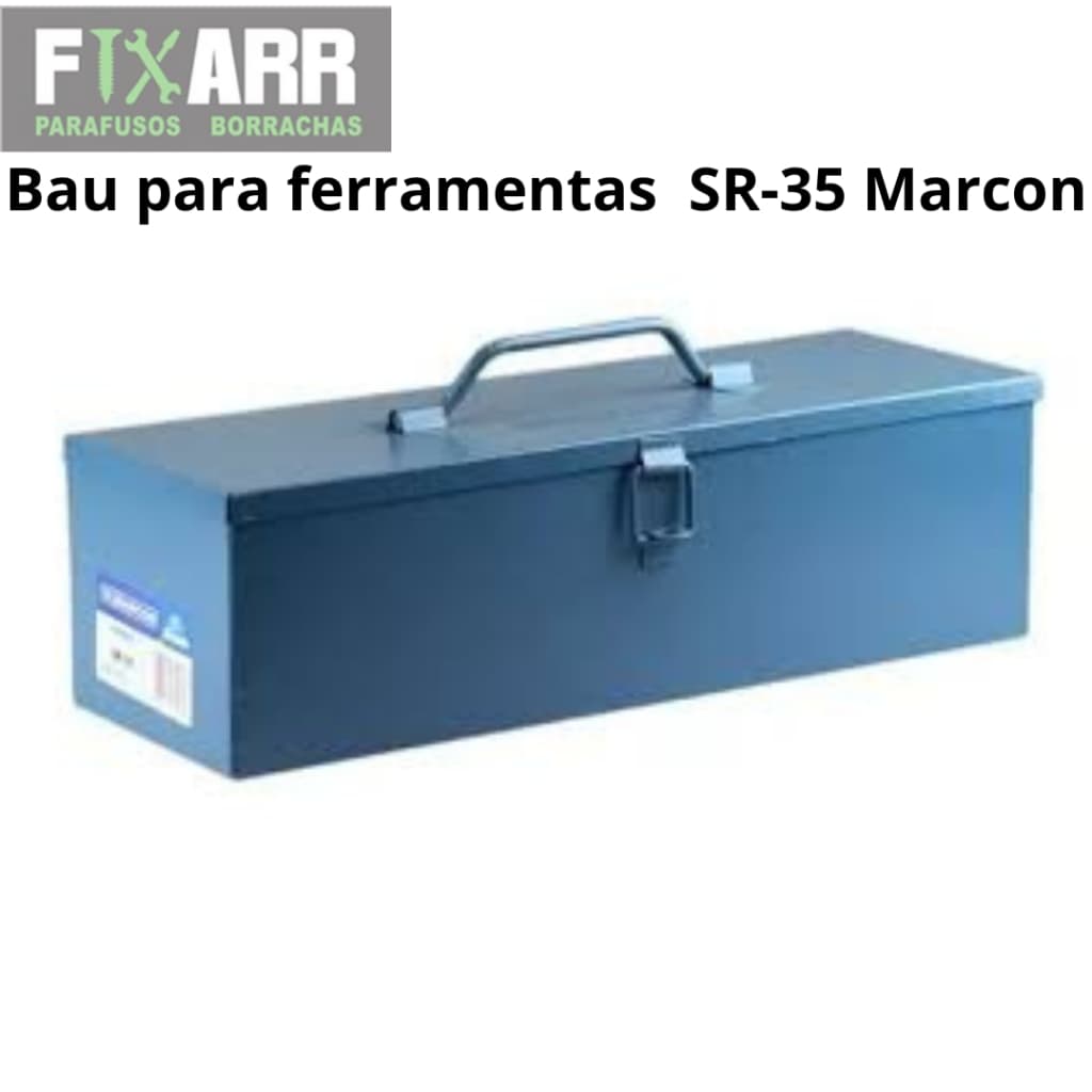 Caixa de Ferramentas Marcon Baú SR-35