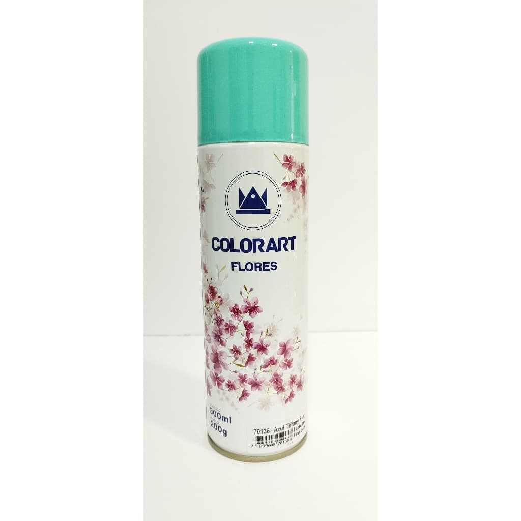 Colorart Flores Azul Tiffany