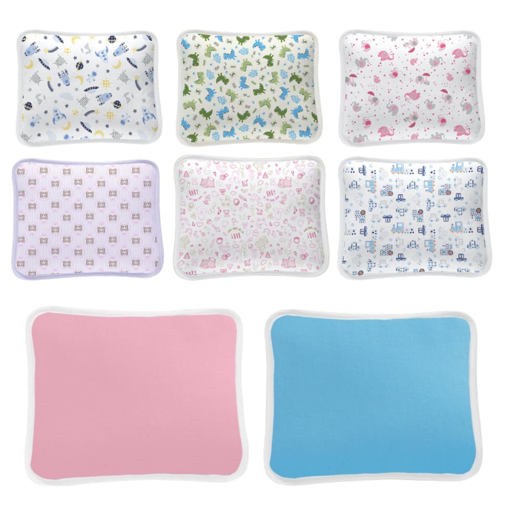 Kit 2 Fronhas Bebê para Travesseiro Berço Recem Nascido 30cm x 40cm Estampado Maternidade