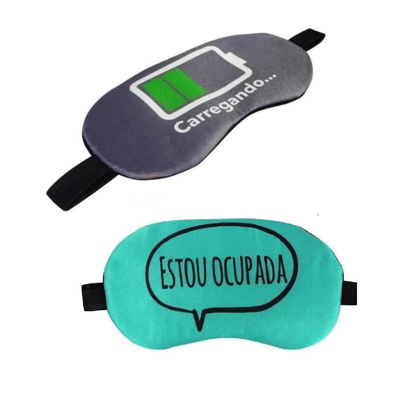 Máscara Descanso Bolsa Térmica Termo Gel Viagem Dormir Fria Morna