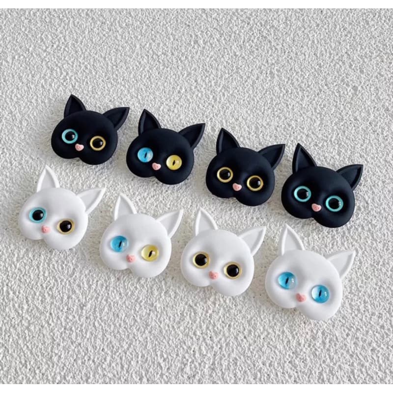 Suporte para celular Pop Sockets Push Pop gatinho com olhos mistos