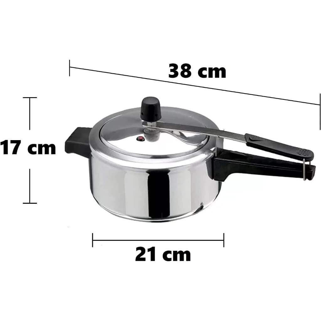 PANELA DE PRESSÃO PRESAO POLIDA 3 LITROS COM SELO INMETRO + ENVIO RÁPIDO