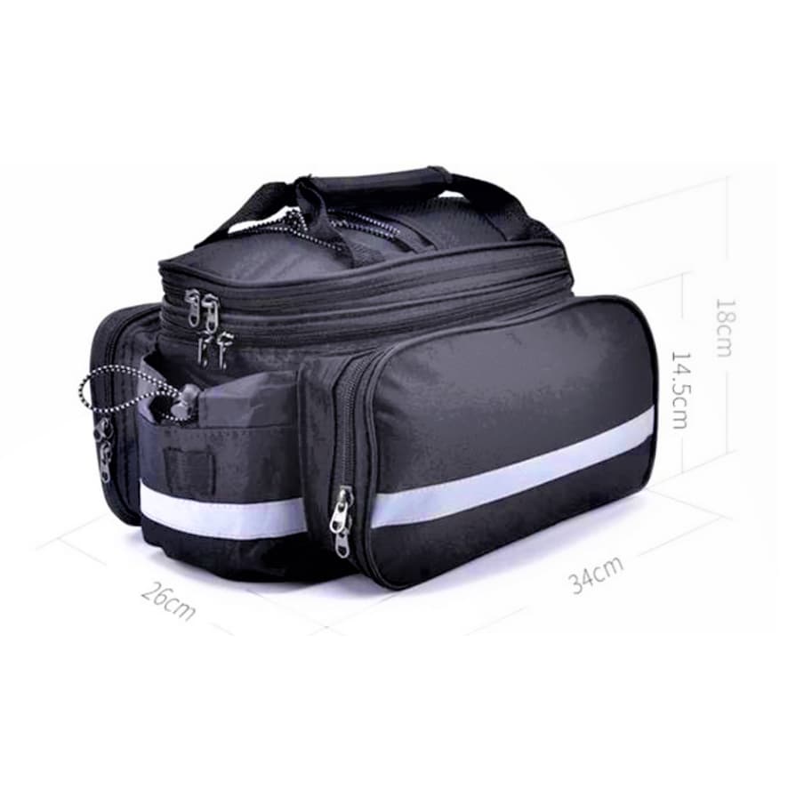 Bolsa Bagageiro Traseiro Alforje Lateral Bicicleta
