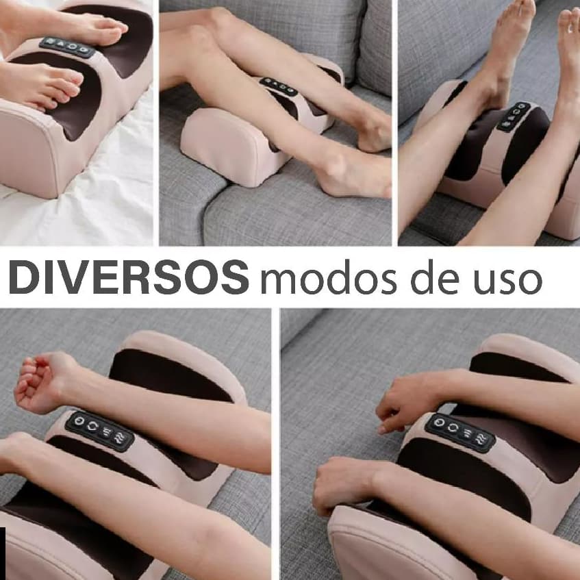 Massageador Elétrico De Pé Massagem Relaxante Terapêutica Anti Stress Linha Premium 220v