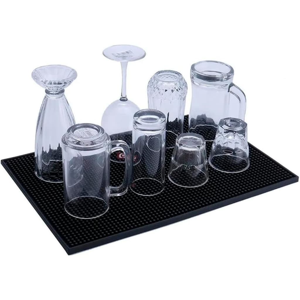 Tapete Barman Escorredor Copos e Talheres Profissional Bar E Cozinha 30 x 45 cm