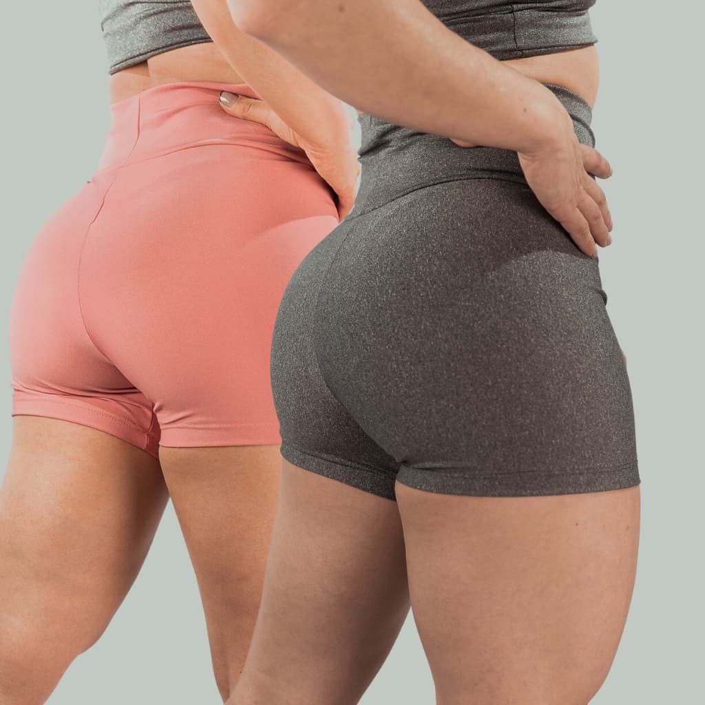 KIt 2 Shorts Zero Tranparência FITNESS