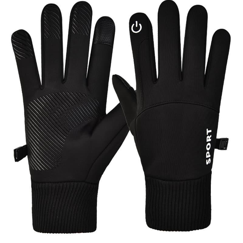 Luvas Térmicas Unissex Touchscreen para Moto Bicicleta Inverno Bom presente