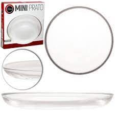 MINI PRATO DE CRISTAL LYOR  LISO E DESENHADO