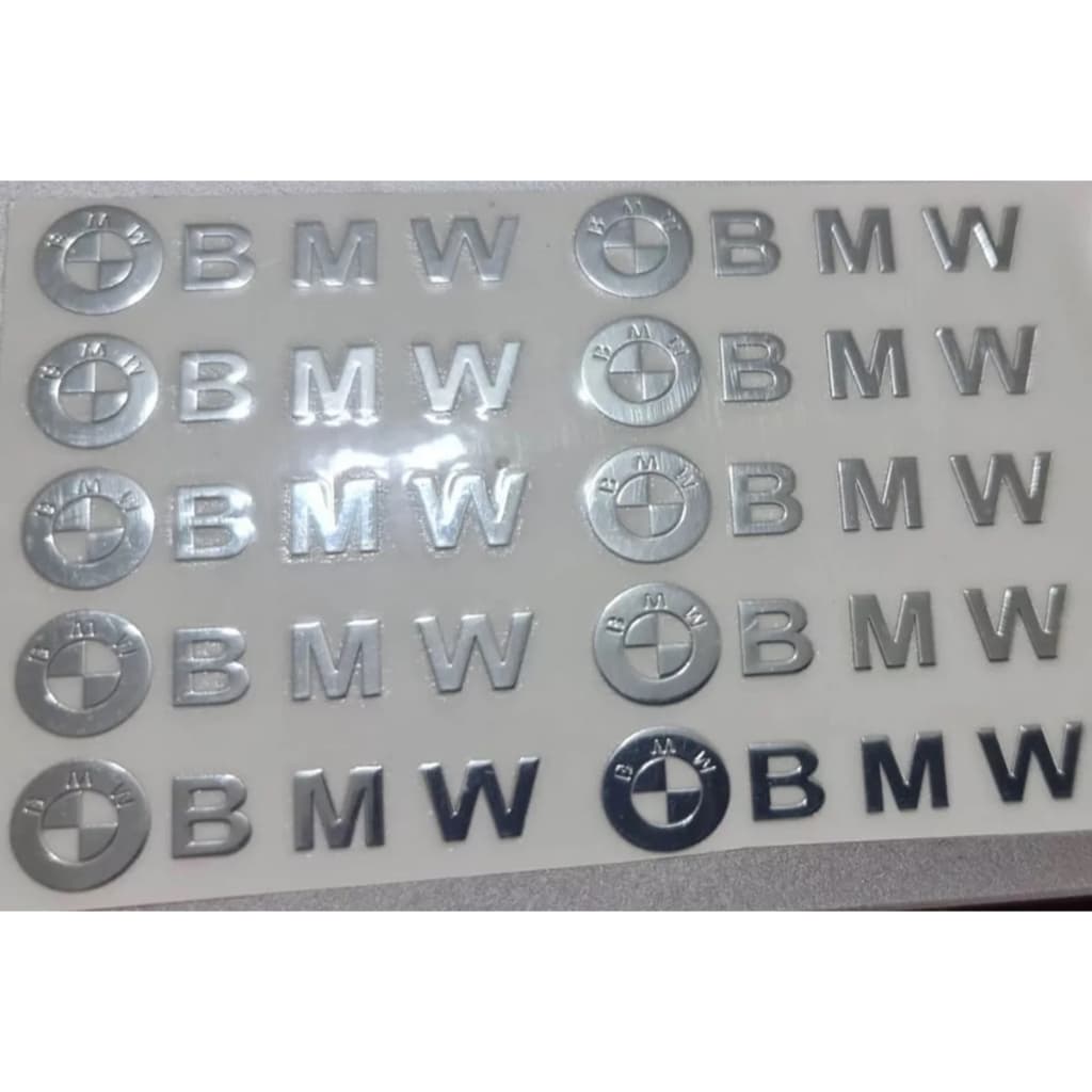 Adesivo Compativel com BMW 118i 120i 318i 320i 328i 420i 428i 430i 520i 528i M2 M3 M5 X1 X2 X3 X5 Z4