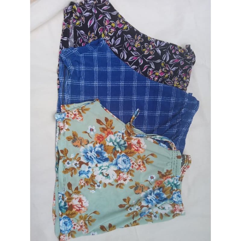 kit com 3 shorts de liganete malha fria barato