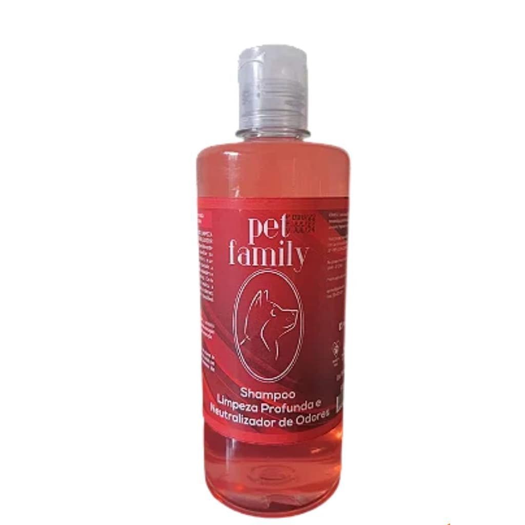 Shampoo Limpeza Profunda Neutralizador De Odores Pet Family #3391380621