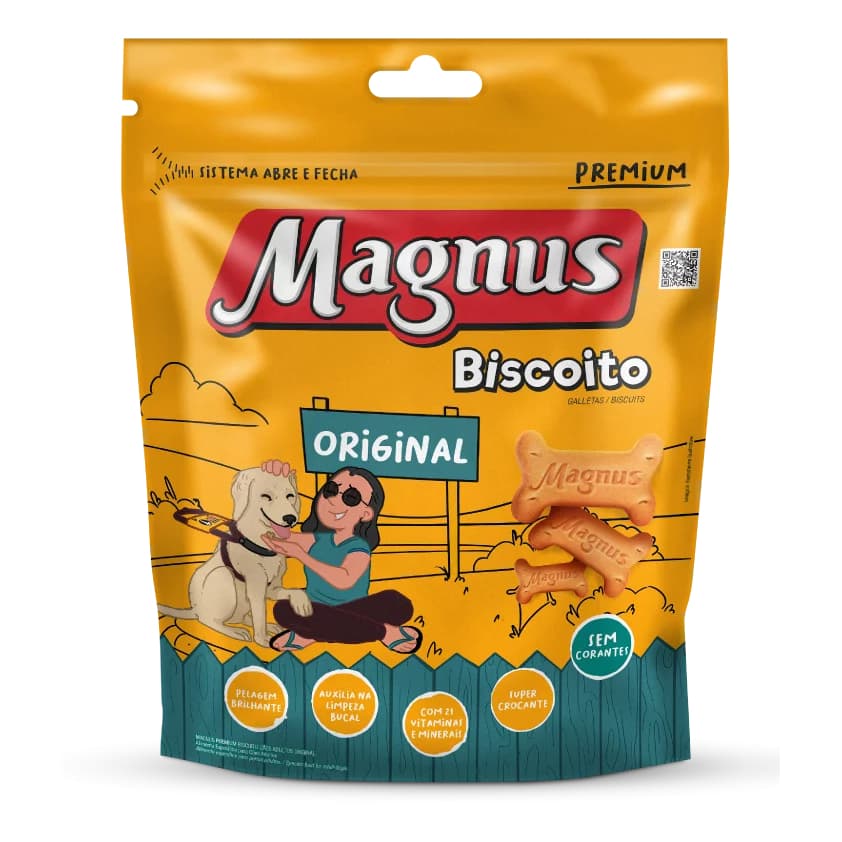 Biscoito Magnus Original para Cães 1kg