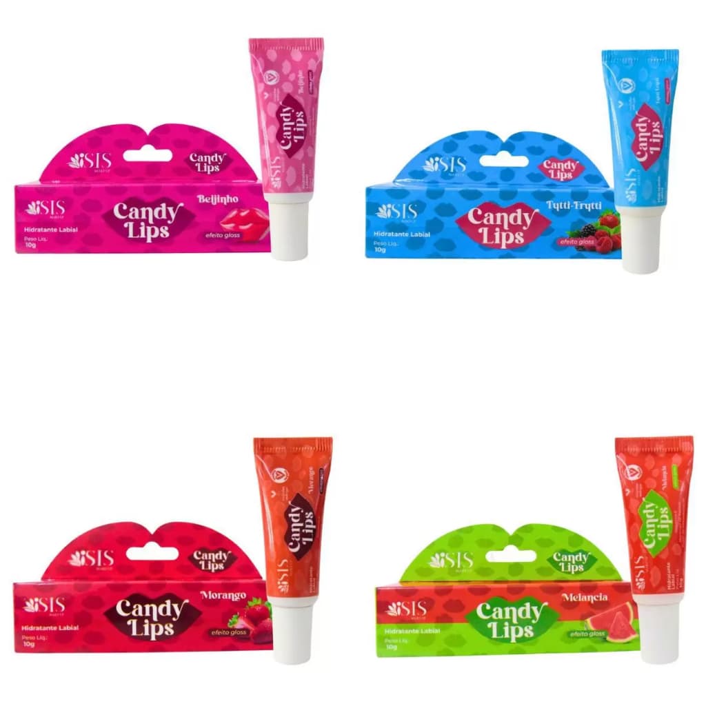 Hidratante labial isis candy lips