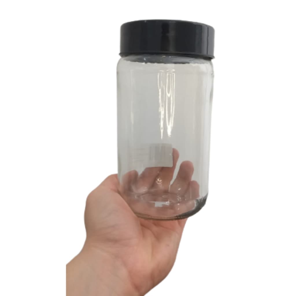 Pote de Vidro 750ml Com Tampa Para Temperos, Especiarias e Conservar Alimentos