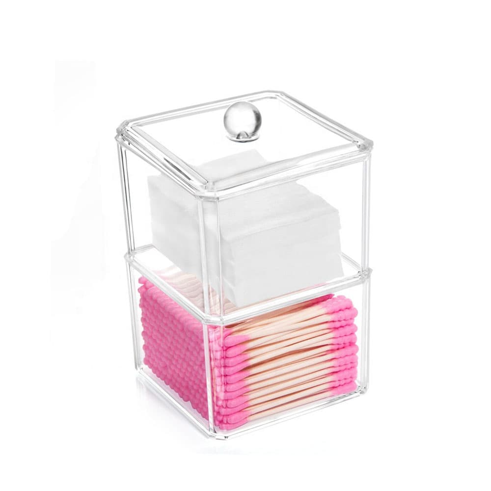 Organizador de Utensílios em Acrílico Cristal Duplo