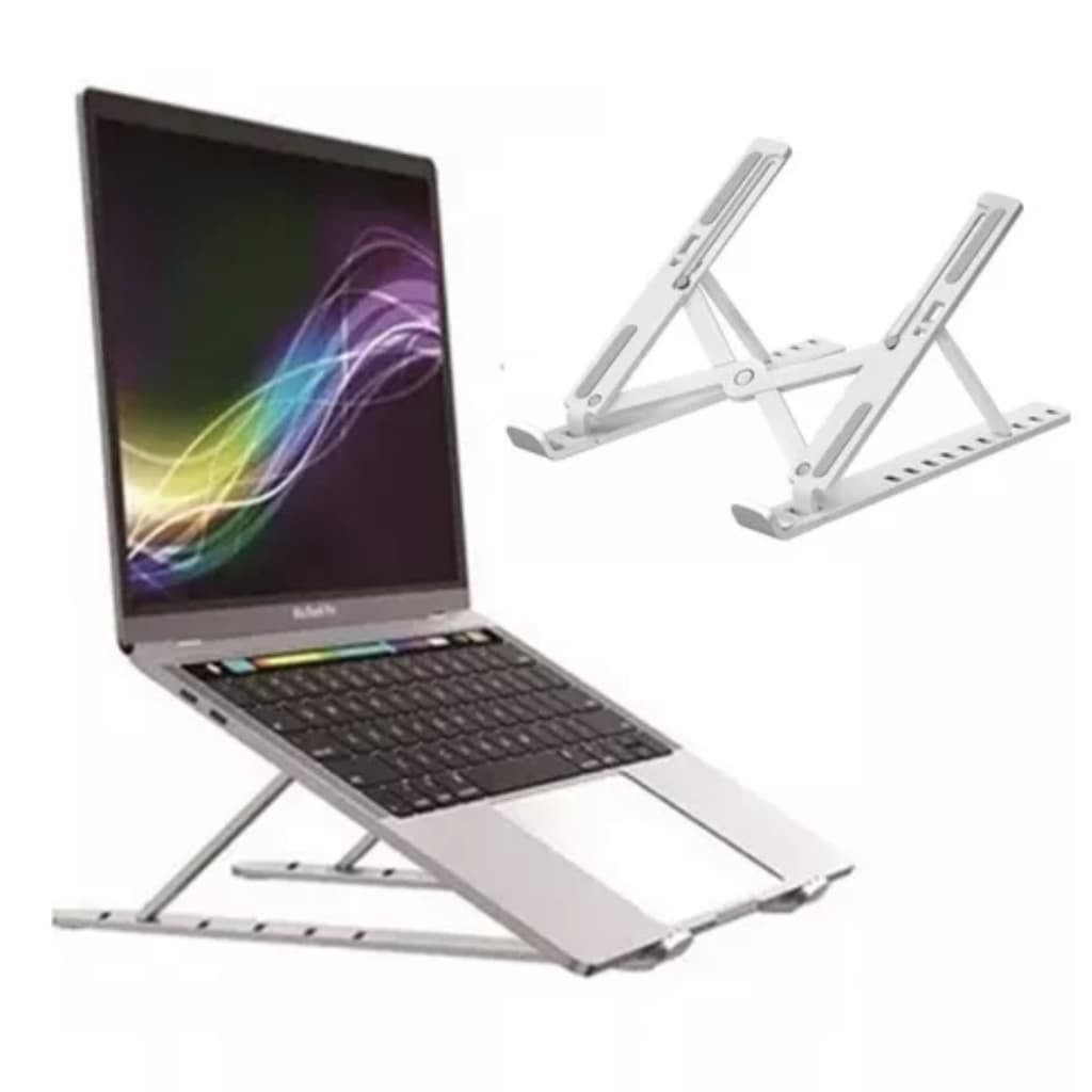 Suporte Notebook Computador Articulado Dobravel Ergonomia