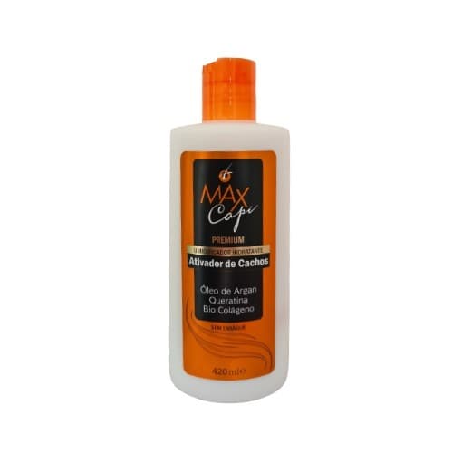 Max Capi Premium Ativador de Cachos Umidificador Hidratante 420ml