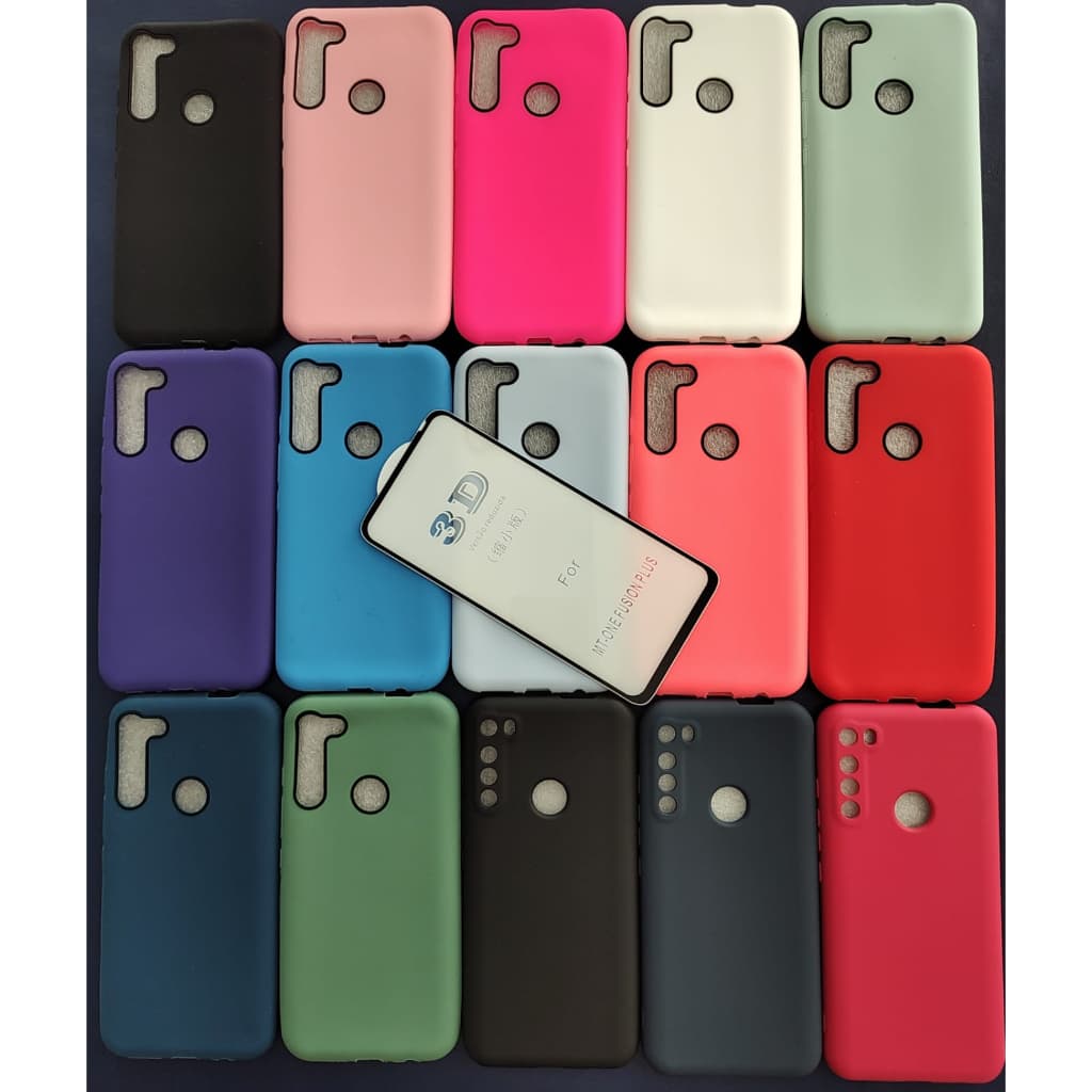 Case, Capinha, Moto One Fusion Plus de silicone