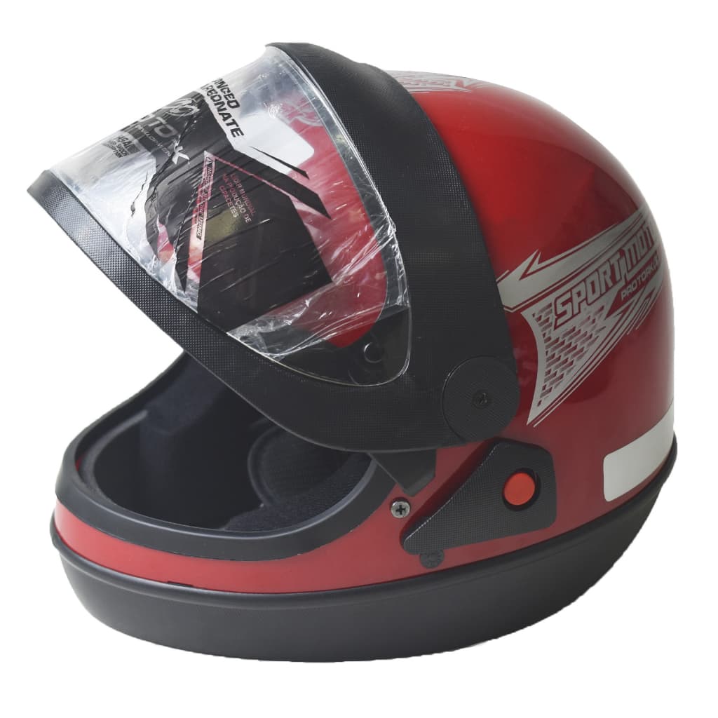 Capacete Moto Pro Tork Sport Moto 788 automático Vermelho